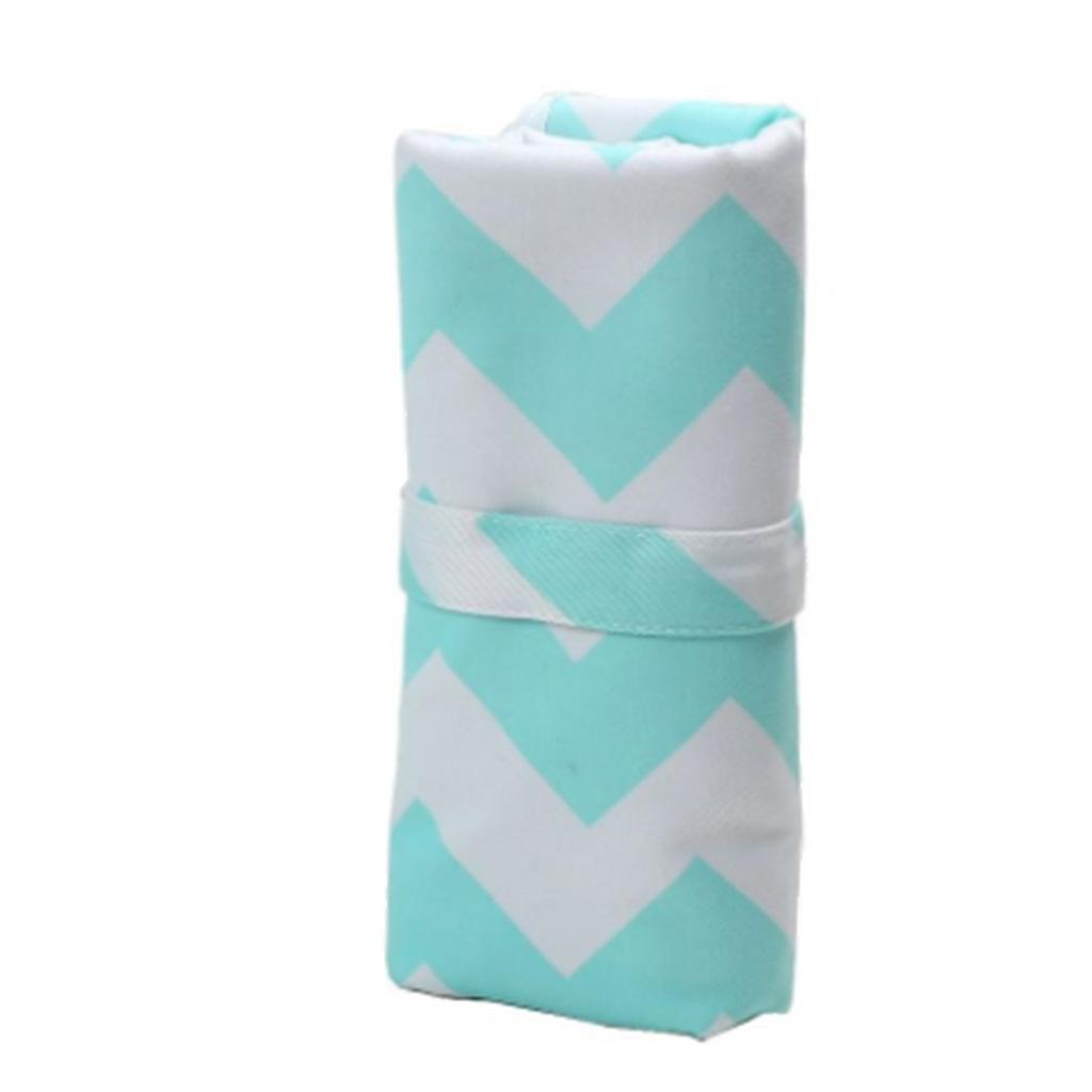 Cotton Urine Pad Infant Diaper Bedding Changing Cover Pad For Baby Green