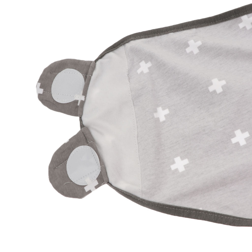 Infant Swaddle Wrap Newborn Baby Bedding Blanket Sleeping Bag  Light brown