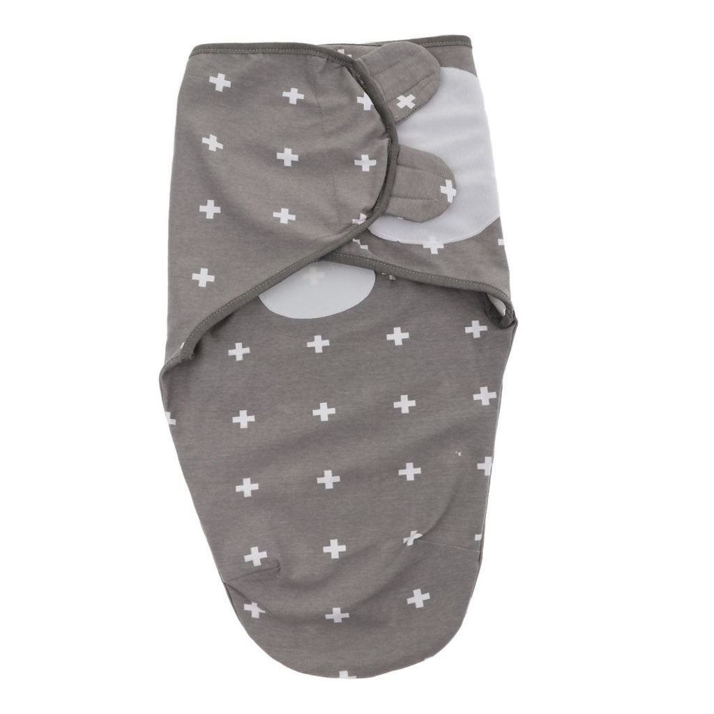 Infant Swaddle Wrap Newborn Baby Bedding Blanket Sleeping Bag  Light brown