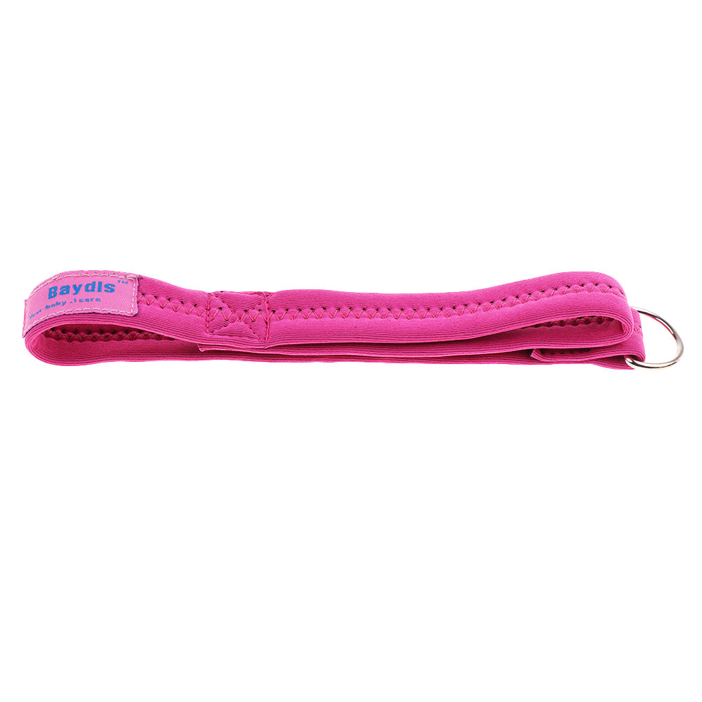 Baby Pram Buggy Safety Wrist Strap Belt Travel Accessory Tug Pink