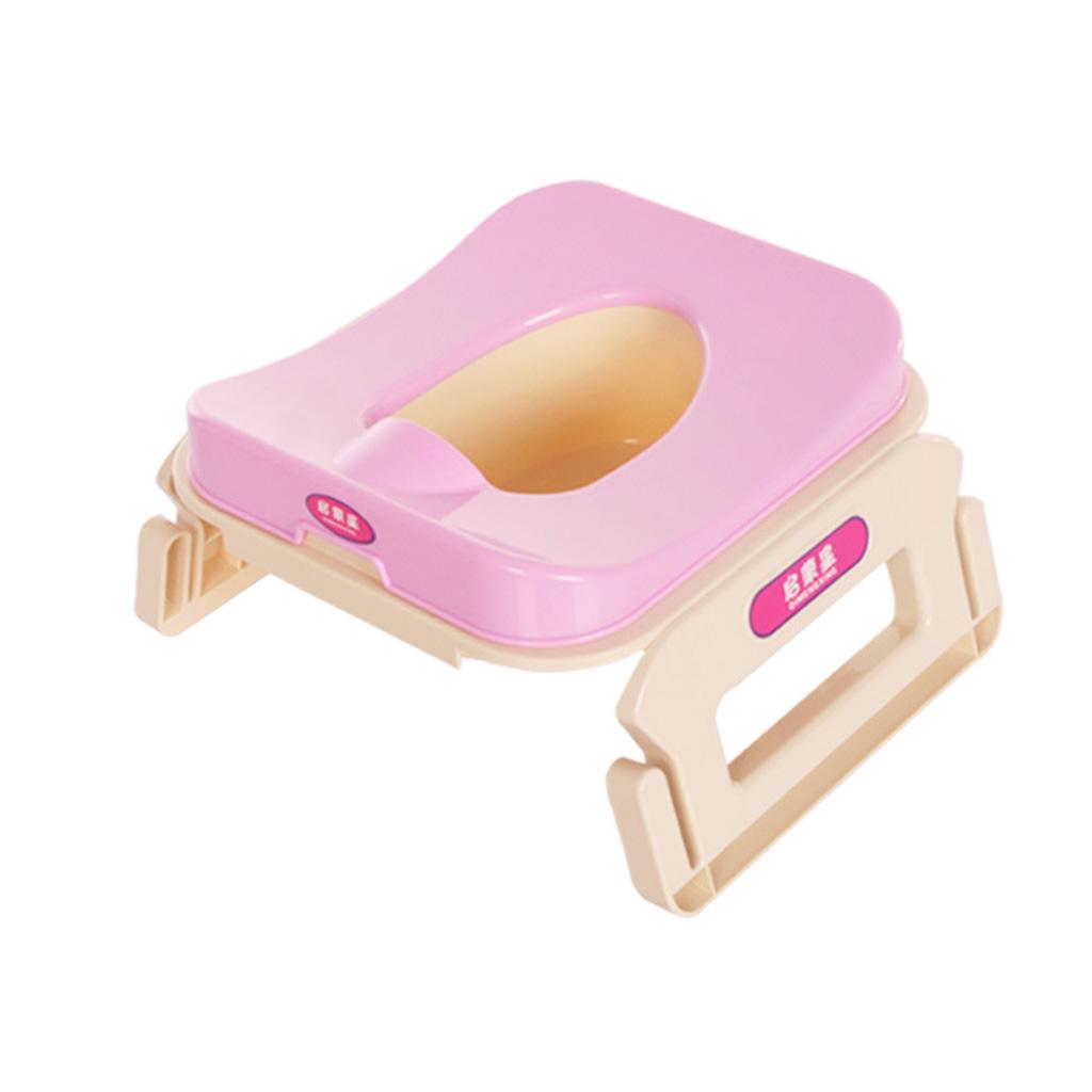 Children's Toilet Kids Toddler Potty Training Chair Toilet Seat  Pink
