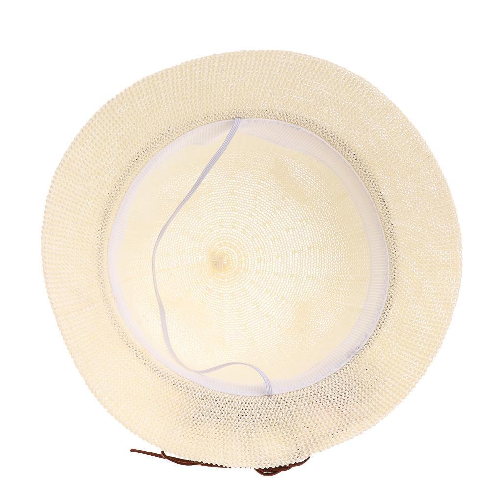 Baby Kid Toddler Boy Girl Sun Protection Bucket Cap Hat  White