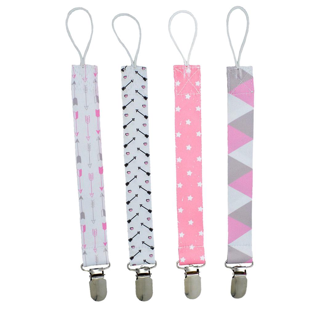 Pacifier Soother Dummy Clip Holder String Strap Chain Style 1