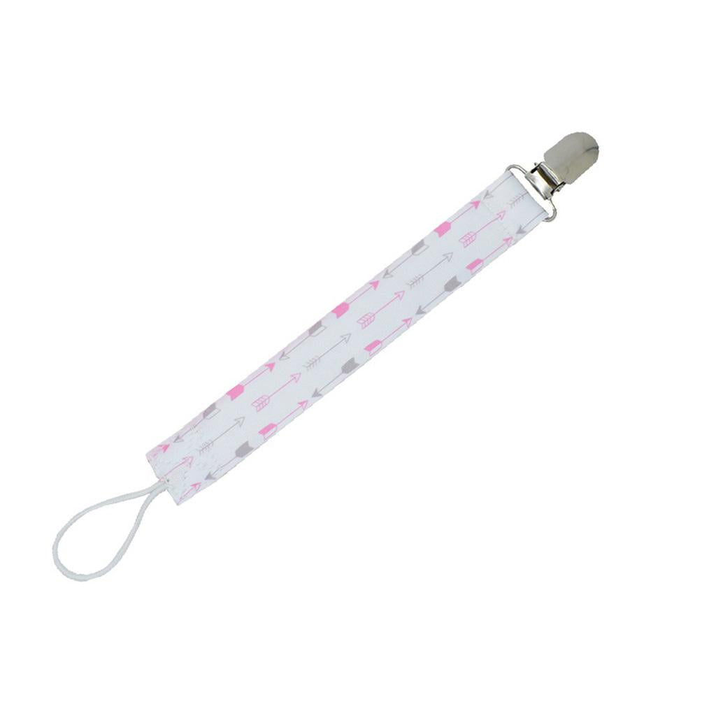 Pacifier Soother Dummy Clip Holder String Strap Chain Style 1