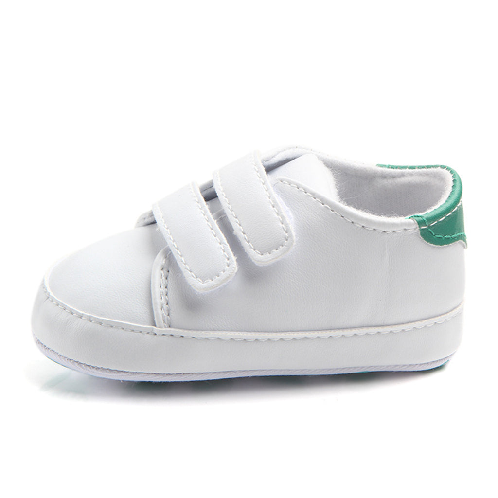 Soft Sole Anti-Slip Prewalker Toddler Crib Shoes Sneaker 12-18M Green