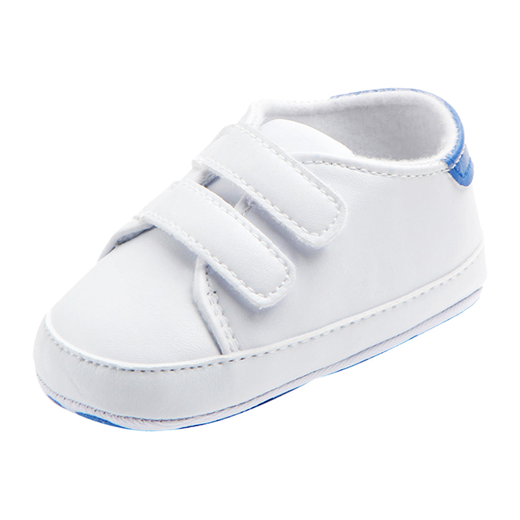 Soft Sole Anti-Slip Prewalker Toddler Crib Shoes Sneaker 0-6M Blue