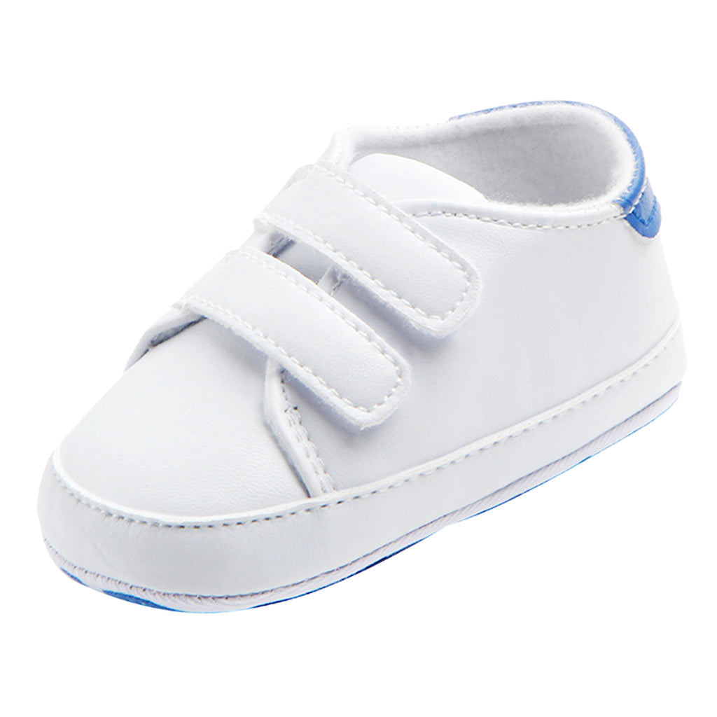 Soft Sole Anti-Slip Prewalker Toddler Crib Shoes Sneaker 0-6M Blue