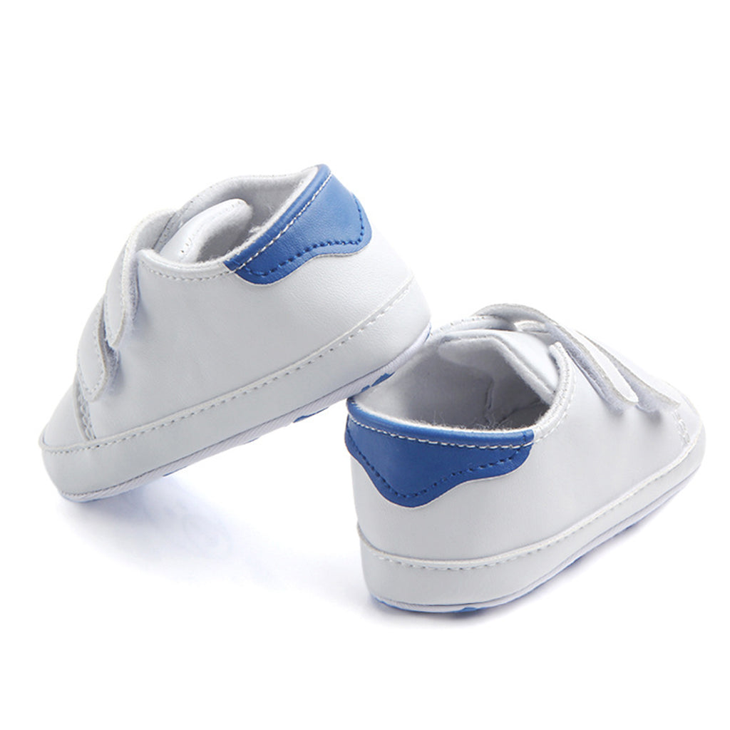 Soft Sole Anti-Slip Prewalker Toddler Crib Shoes Sneaker 0-6M Blue