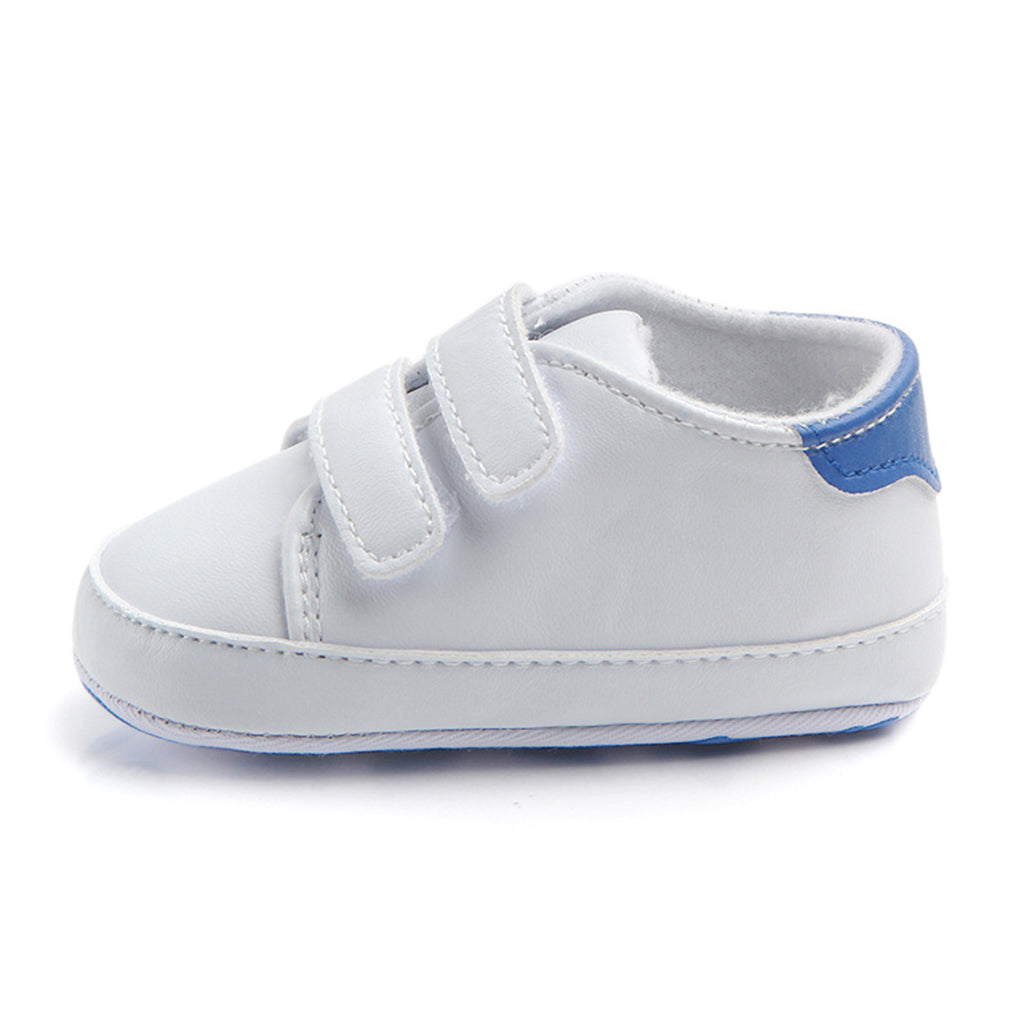 Soft Sole Anti-Slip Prewalker Toddler Crib Shoes Sneaker 0-6M Blue