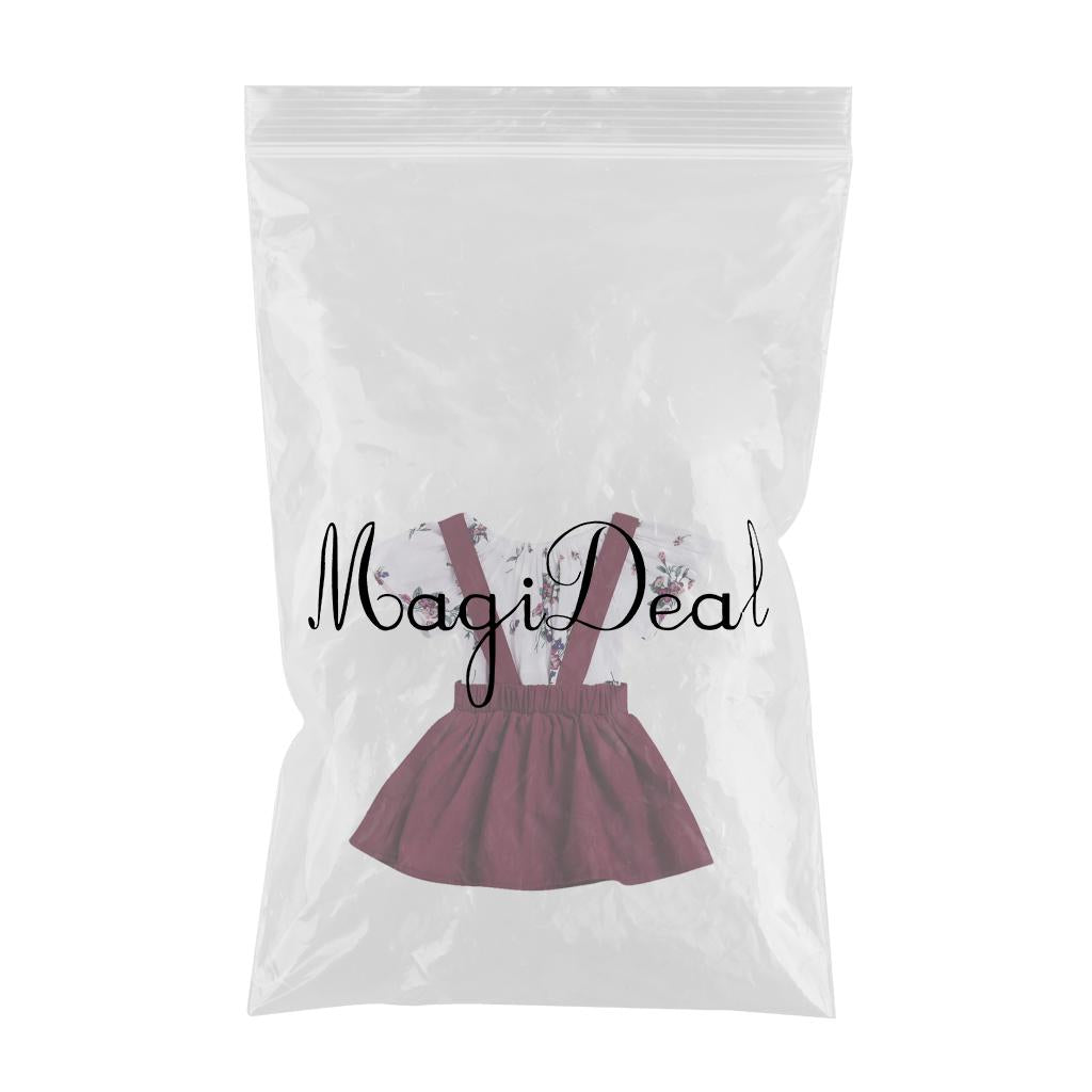 Toddler Baby Girls Romper Playsuit Tops+tutu Skirt Outfit Set Dress 12-18 Months Purple
