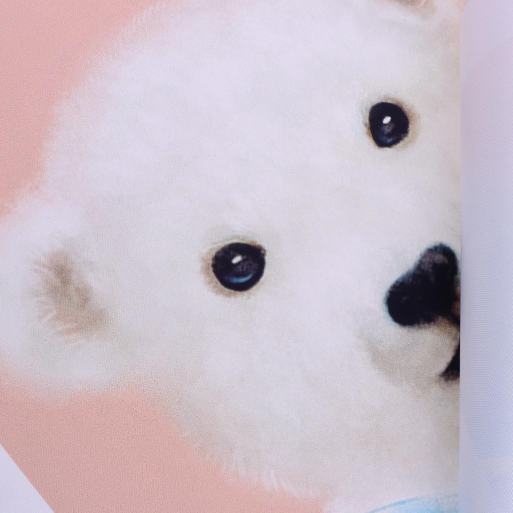 Cartoon Cute Pet Animal Painting on Canvas Frameless Oil Painting Bear