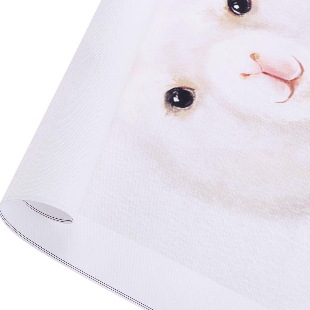 Cartoon Cute Pet Animal Painting on Canvas Frameless Oil Painting Alpaca