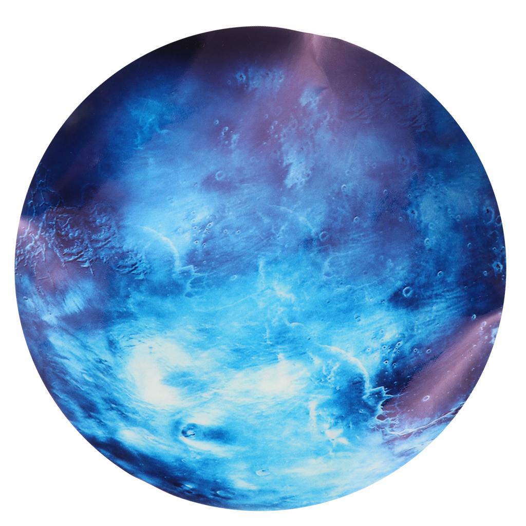 Glow In the Dark Luminous 3D Moon Sticker Vinyl Art Wall Decal Dia. 30cm_04