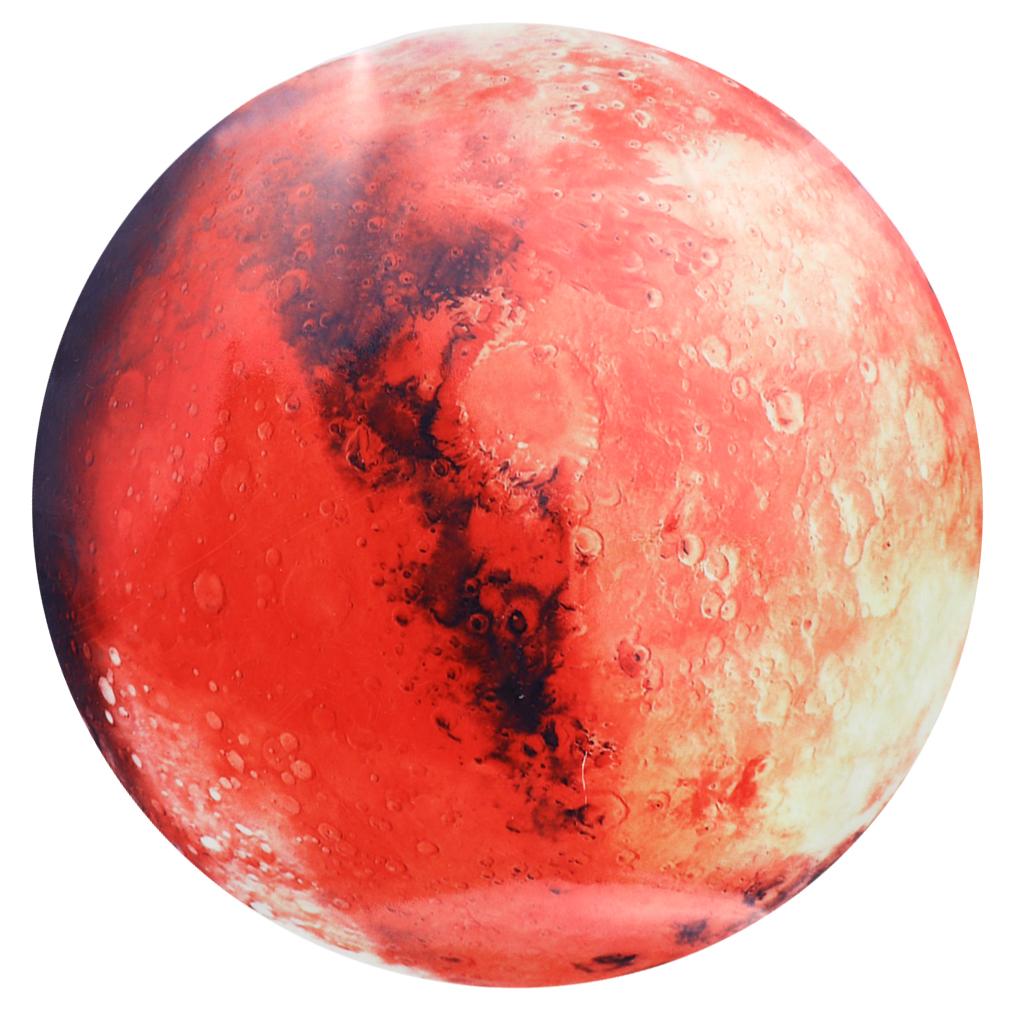 Glow In the Dark Luminous 3D Moon Sticker Vinyl Art Wall Decal Dia. 40cm_05