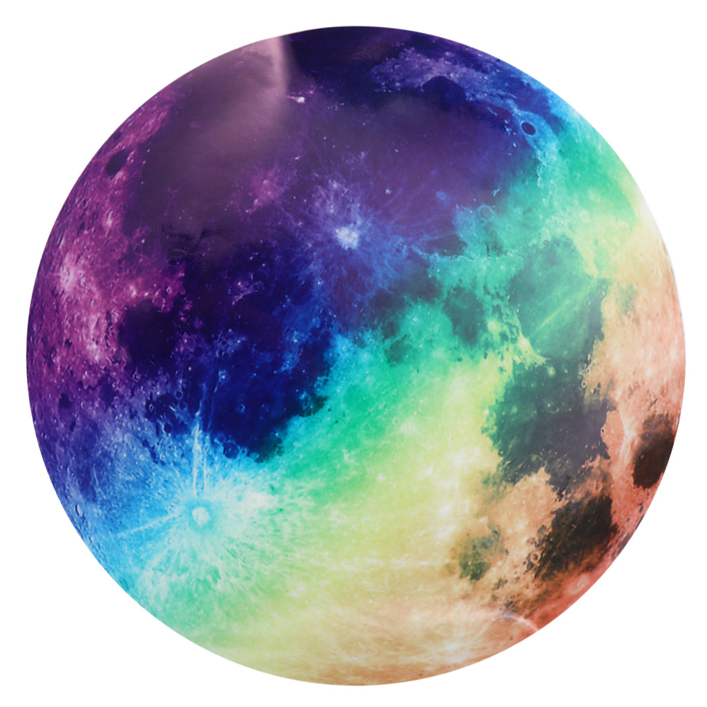 Glow In The Dark Moon Sticker Removable Fluorescent Wall Decal Mural YG009