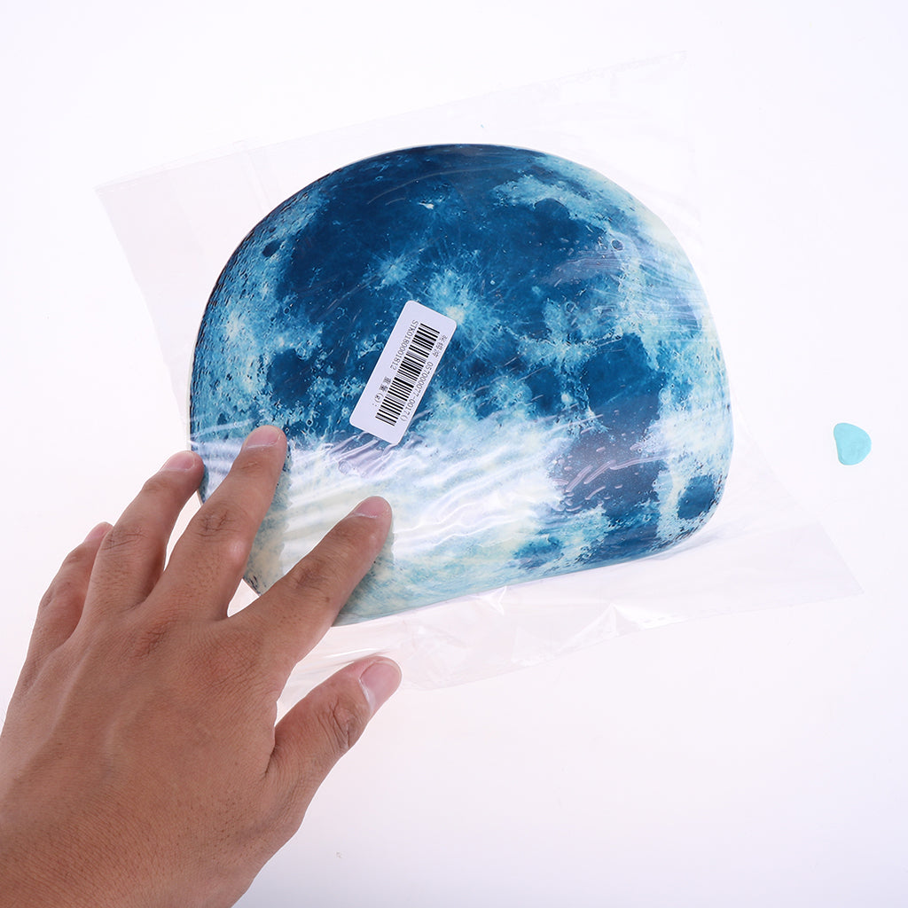 Glow In the Dark Luminous 3D Moon Sticker Vinyl Art Wall Decal Dia. 20cm_11