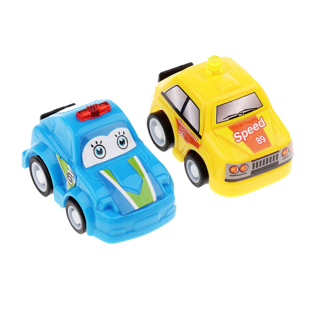 6 pcs Pull Back Cute Mini Toy Car Child Kids Birthday Xmas Party Gift