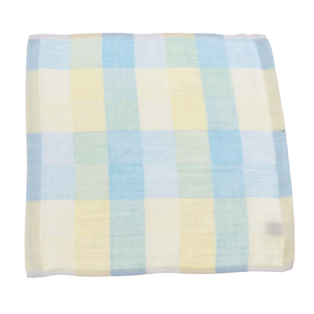 3 Pieces Square Baby Childs Handkerchief Saliva Towel Bibs 25x25xm Cotton