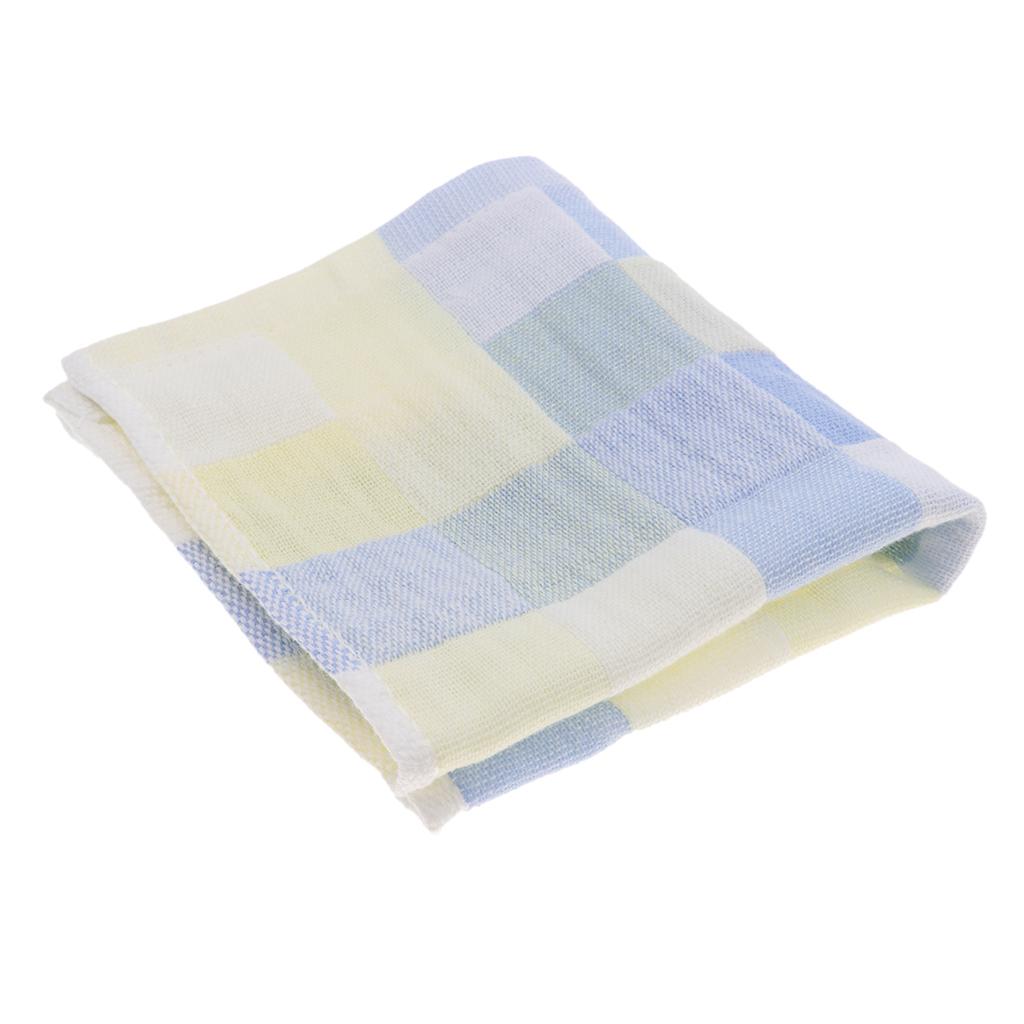 3 Pieces Square Baby Childs Handkerchief Saliva Towel Bibs 25x25xm Cotton