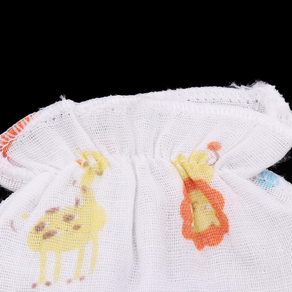 Baby Newborn Anti scratch Mittens Soft Breathable Gloves  Pure cotton gauze