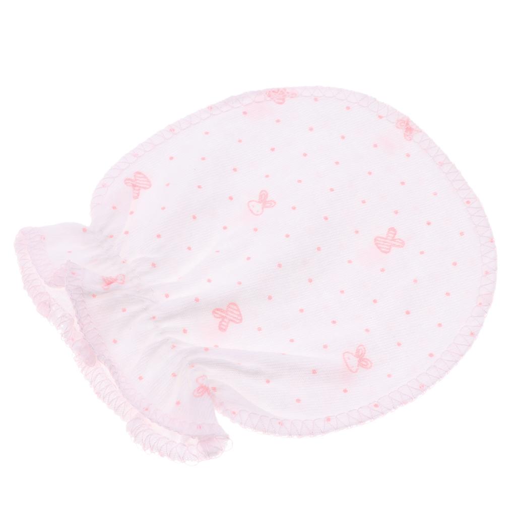 Baby Newborn Anti scratch Mittens Soft Breathable Gloves  Pure cotton fabric