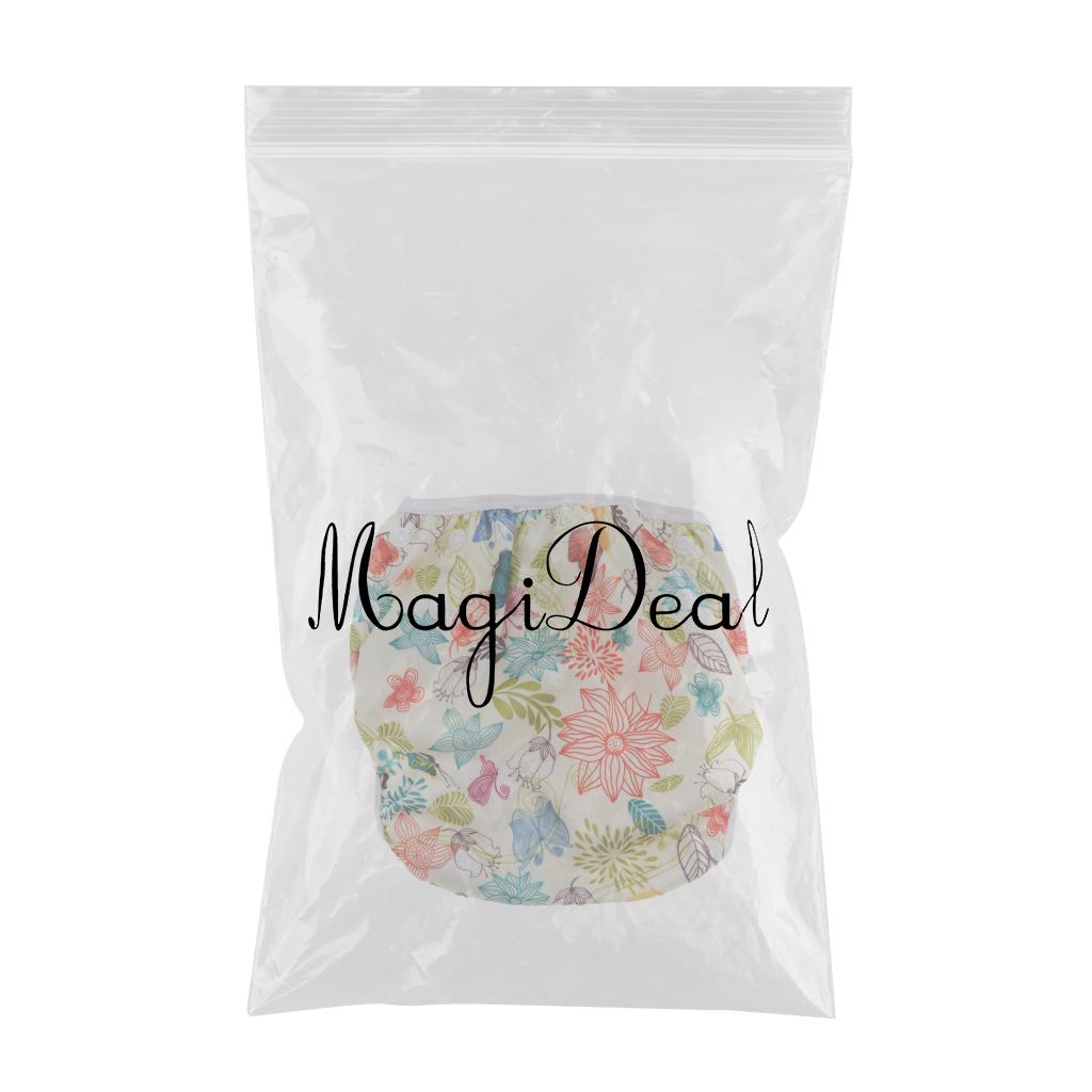 Baby & Toddler Snap Reusable Absorbent Swim Diaper Flower