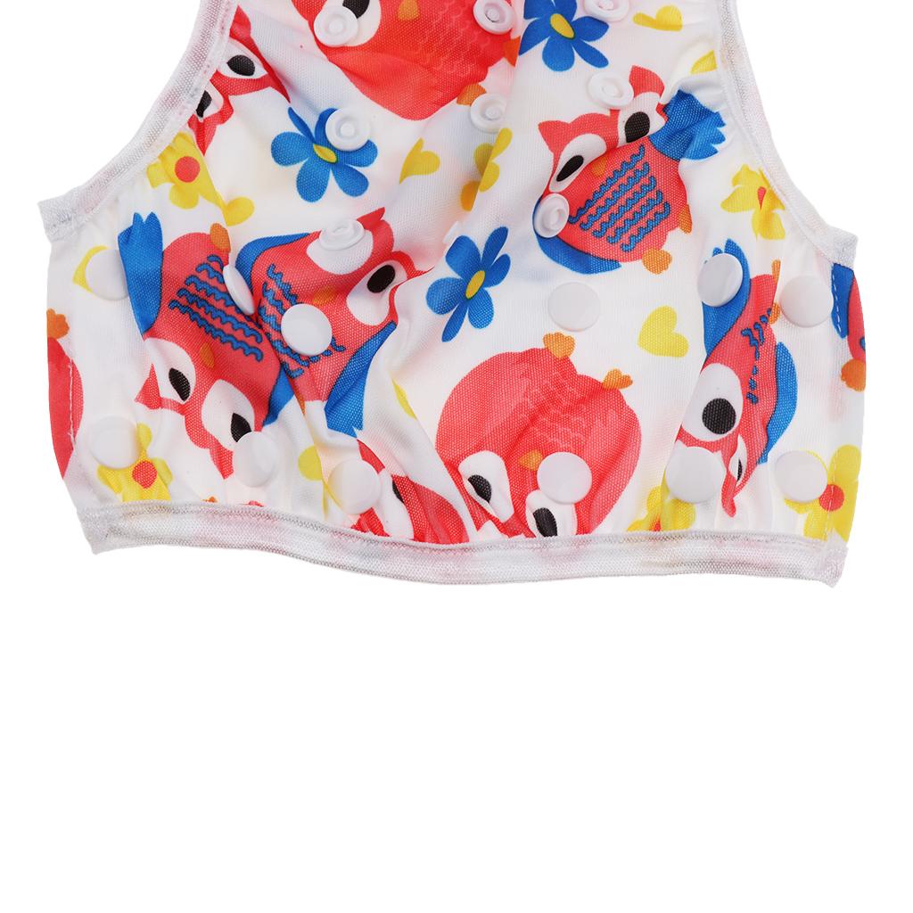 Baby & Toddler Snap Reusable Absorbent Swim Diaper Red Eyes