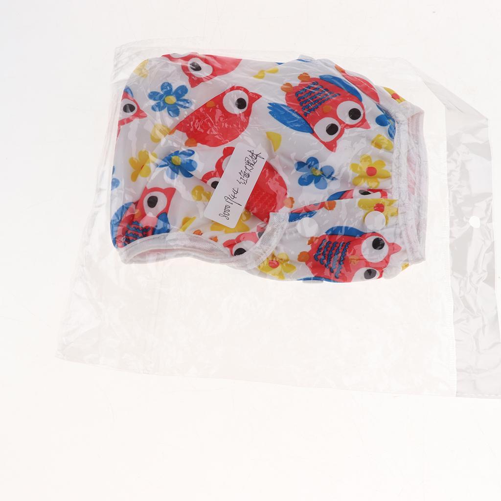 Baby & Toddler Snap Reusable Absorbent Swim Diaper Red Eyes