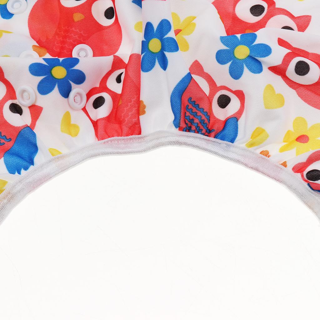 Baby & Toddler Snap Reusable Absorbent Swim Diaper Red Eyes