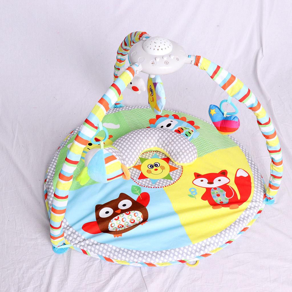 Newborn Kids Play Crawling Children's Music Mat Baby Gym Developing Rug