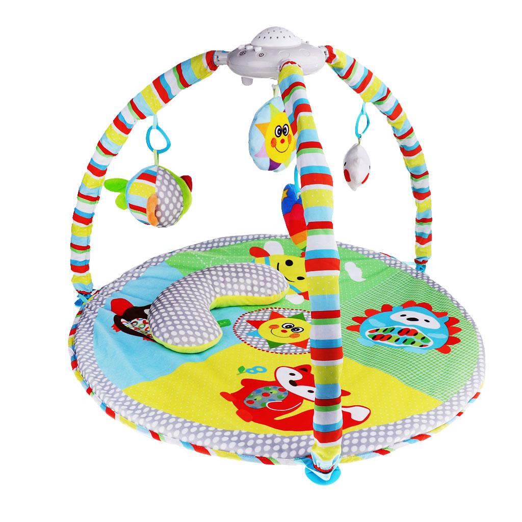 Newborn Kids Play Crawling Children's Music Mat Baby Gym Developing Rug