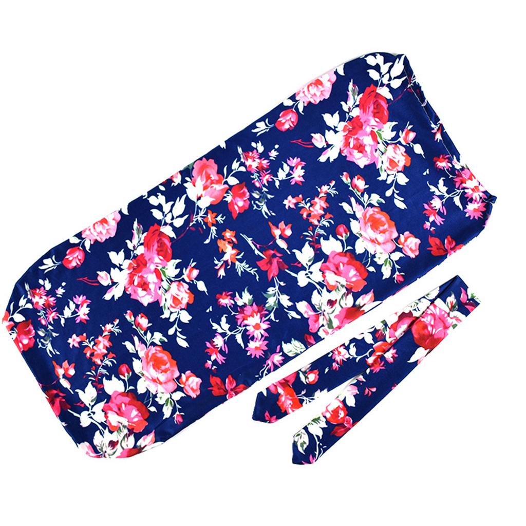 Baby Sleeping Bag Cotton Rabbit Ears Hair Band 2 Sets Summer Blue flower