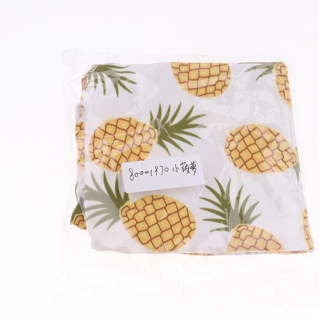 Baby Sleeping Bag Cotton Rabbit Ears Hair Band 2 Sets Summer Pineapple