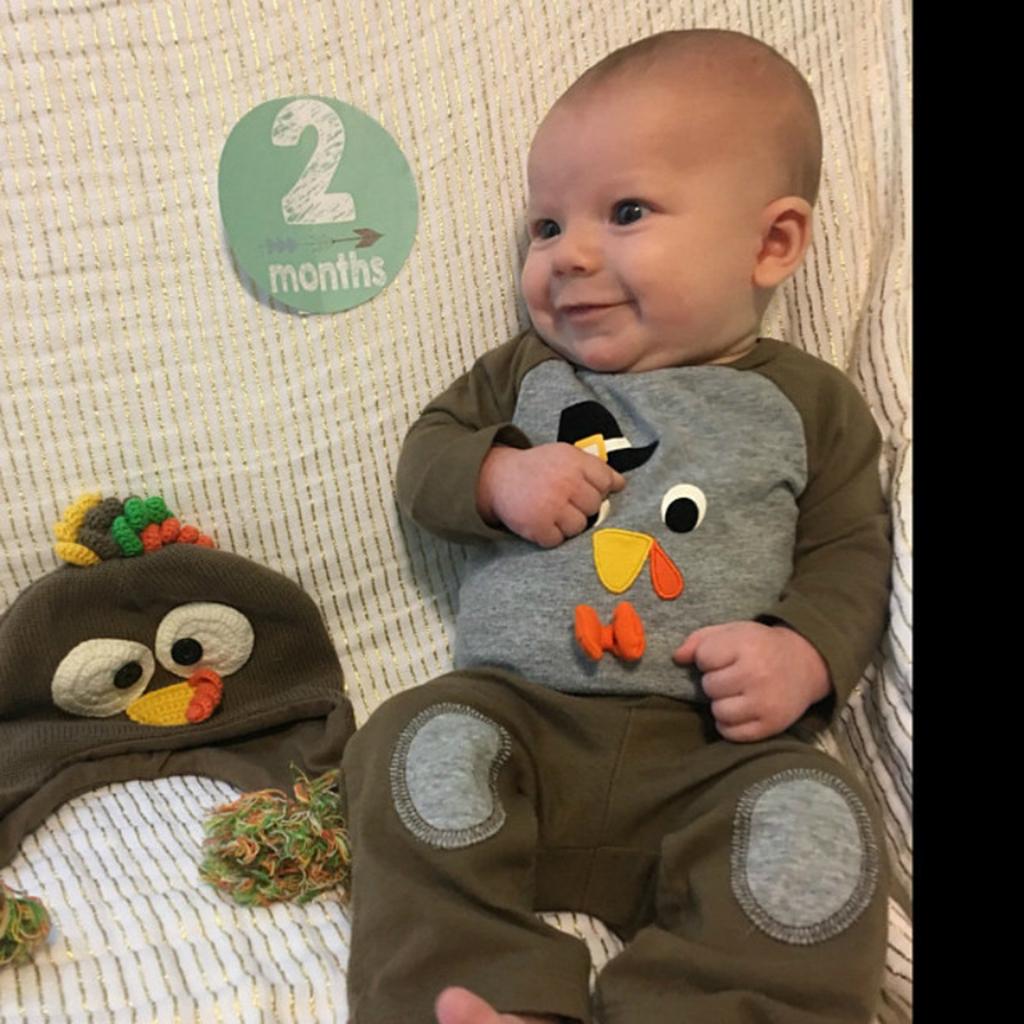 Monthly Baby Stickers Baby Boys Girls 12 Months Milestone Stickers Style-1