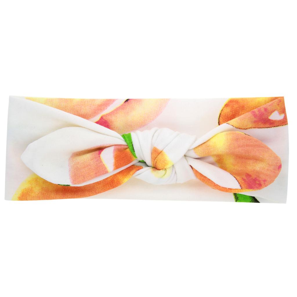 Baby Swaddle Blanket Sleeping Swaddle Muslin Wrap Headband Fruit