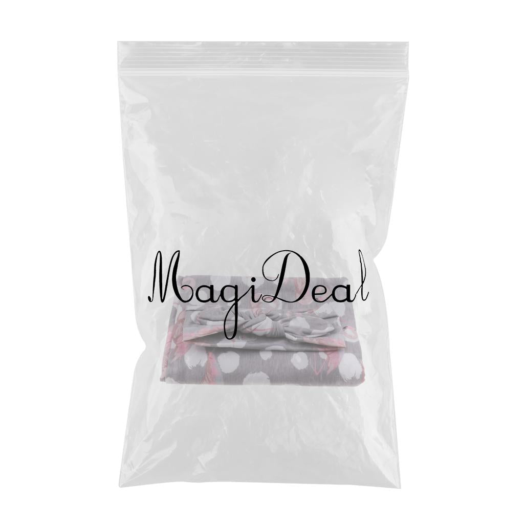 Baby Swaddle Blanket Sleeping Swaddle Muslin Wrap Headband Animal