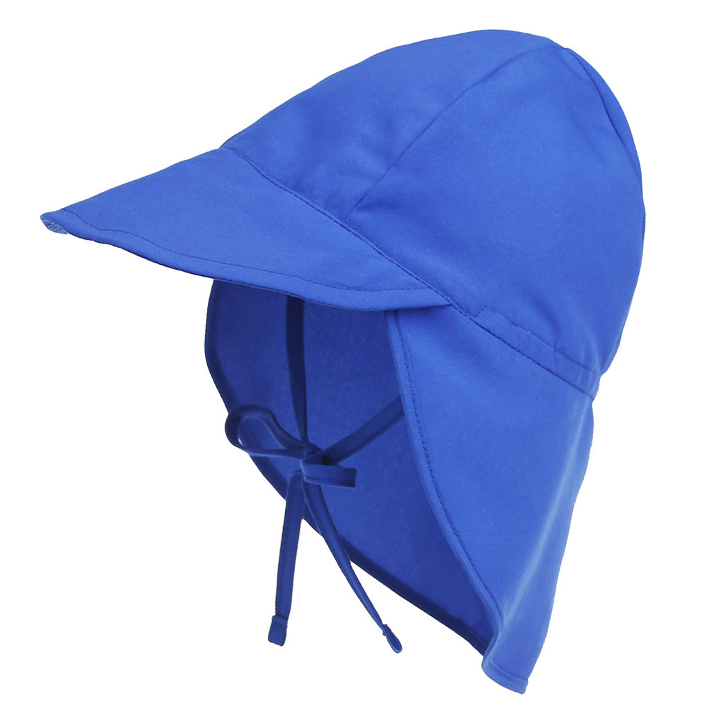 Boys Girls Flap Hat, Kids Sun Protection Sun Hat S Royal Blue