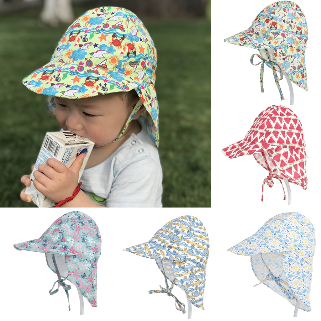 Baby Hat Summer Beach Hat Bucket Cap Newborn Toddler Kids Boy Girl  S Crab