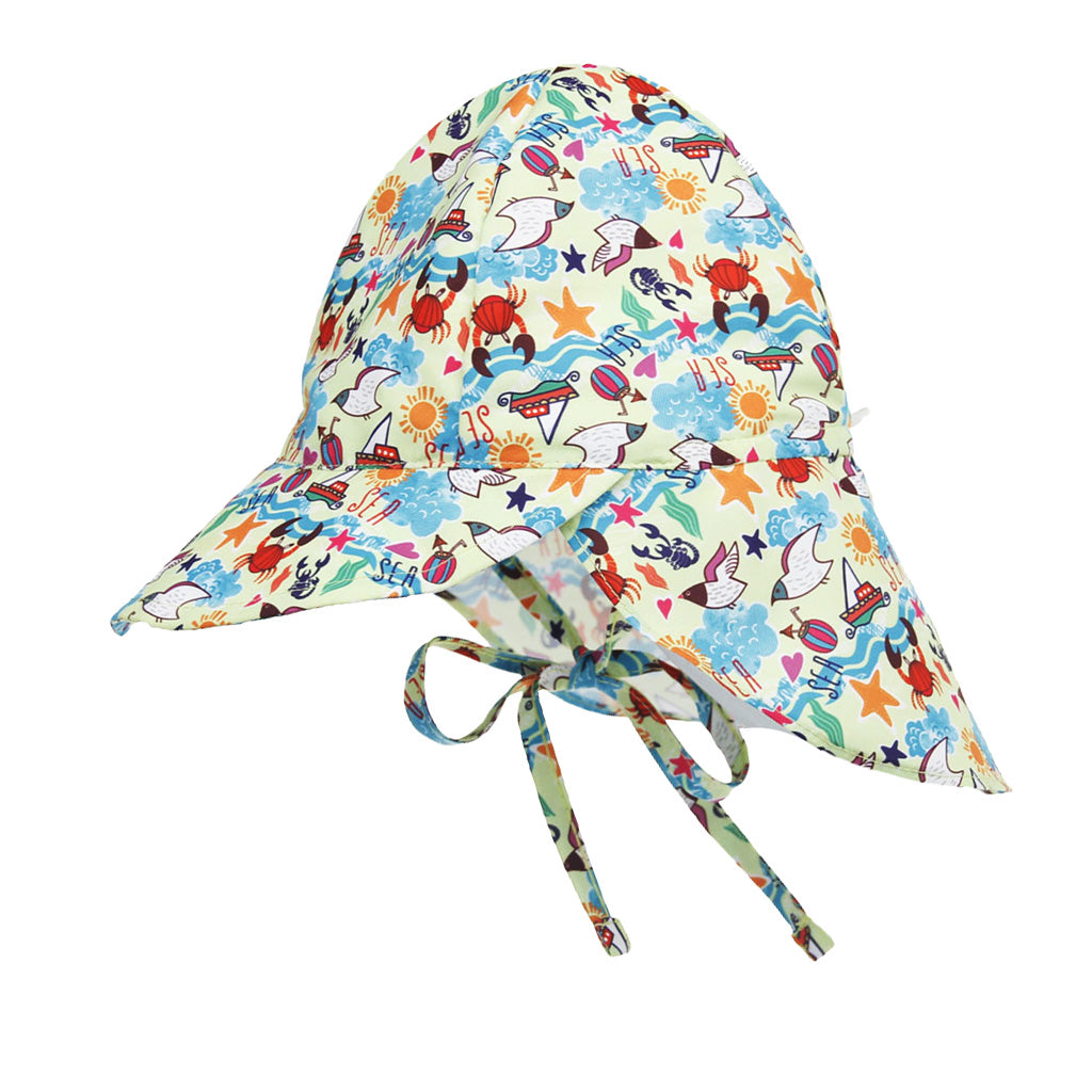 Baby Hat Summer Beach Hat Bucket Cap Newborn Toddler Kids Boy Girl  L Crab