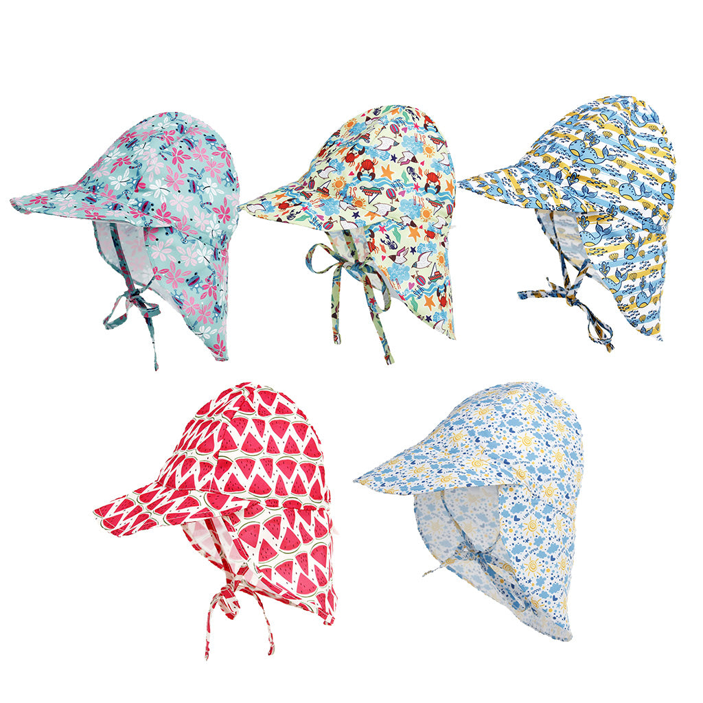 Baby Hat Summer Beach Hat Bucket Cap Newborn Toddler Kids Boy Girl  L Crab