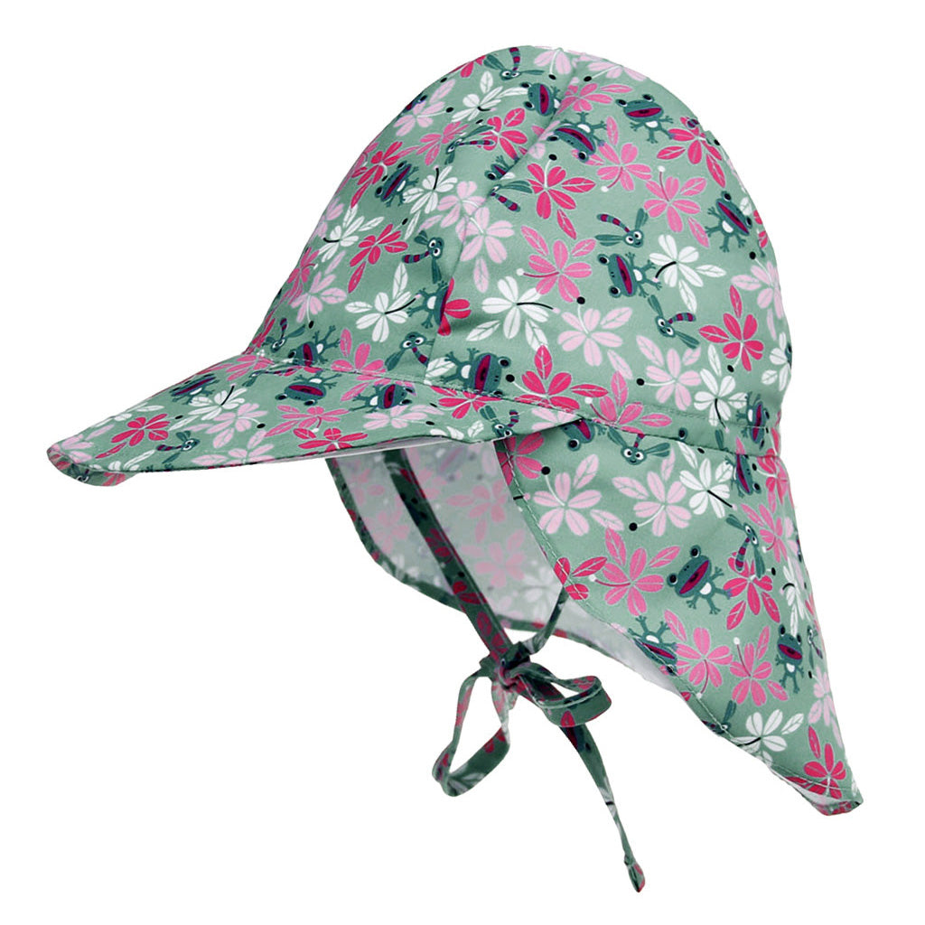 Baby Hat Summer Beach Hat Bucket Cap Newborn Toddler Kids Boy Girl  L Frog