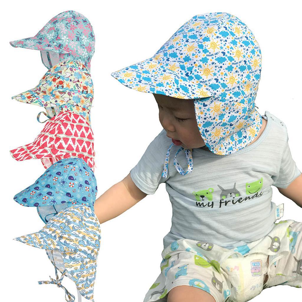 Baby Hat Summer Beach Hat Bucket Cap Newborn Toddler Kids Boy Girl  S Sun