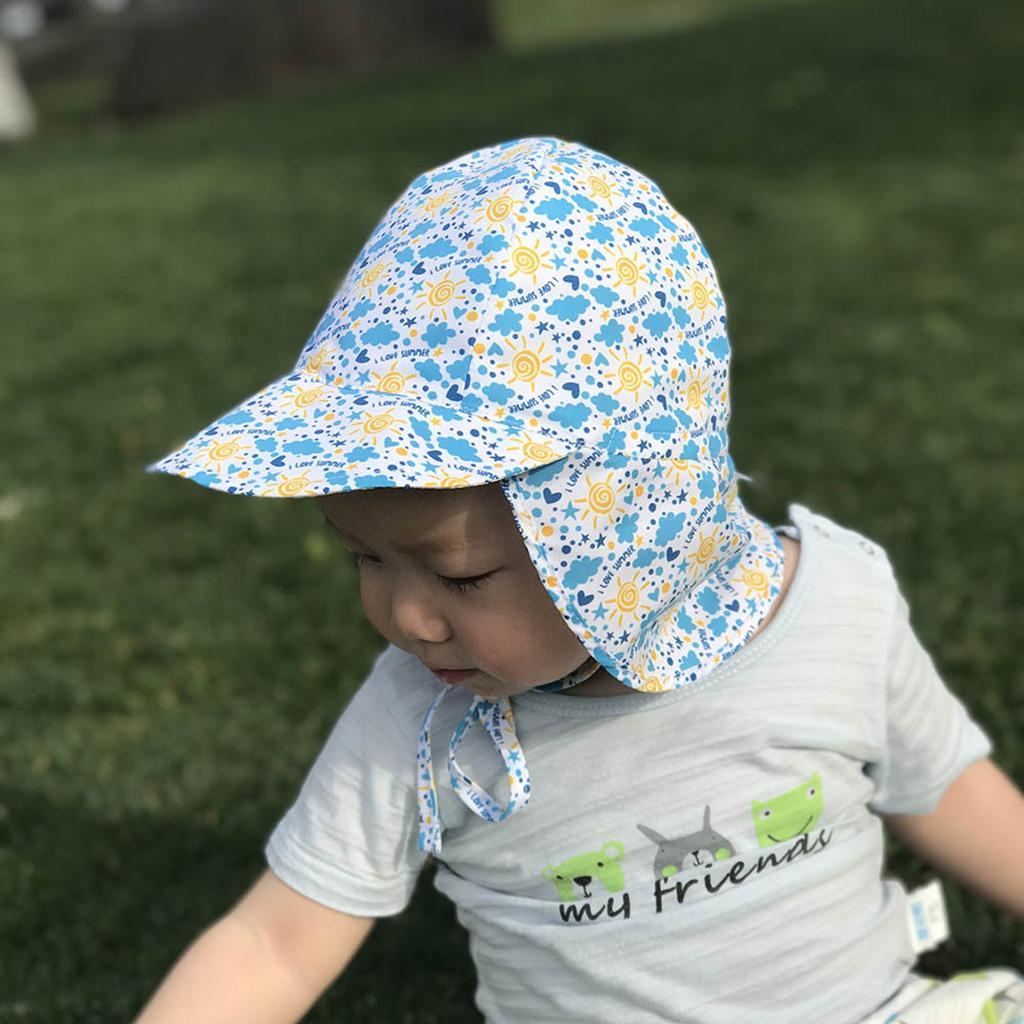Baby Hat Summer Beach Hat Bucket Cap Newborn Toddler Kids Boy Girl  L Sun