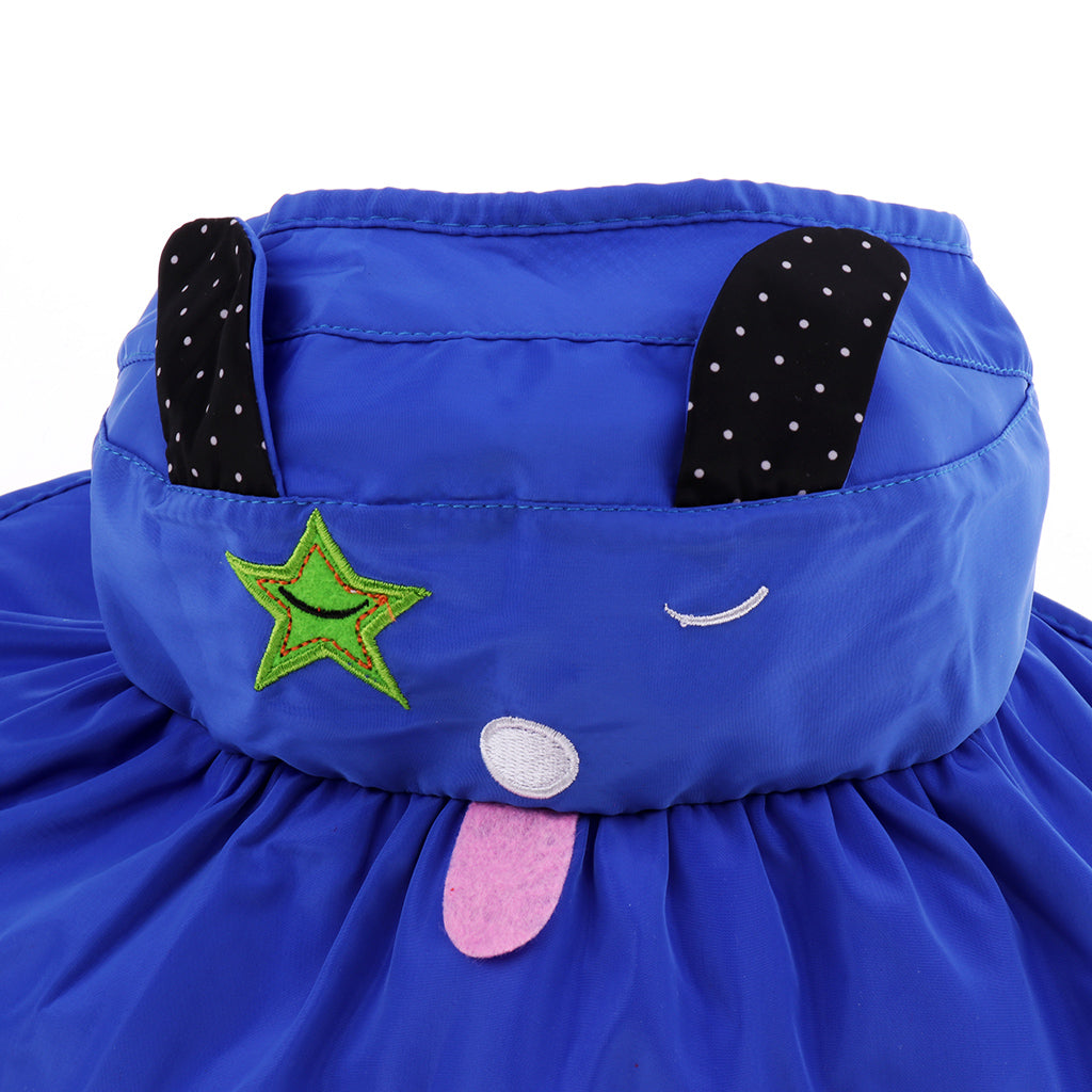 Baby Sun Hat Summer Beach Hat Wide Brim Visor Cap Kids Blue