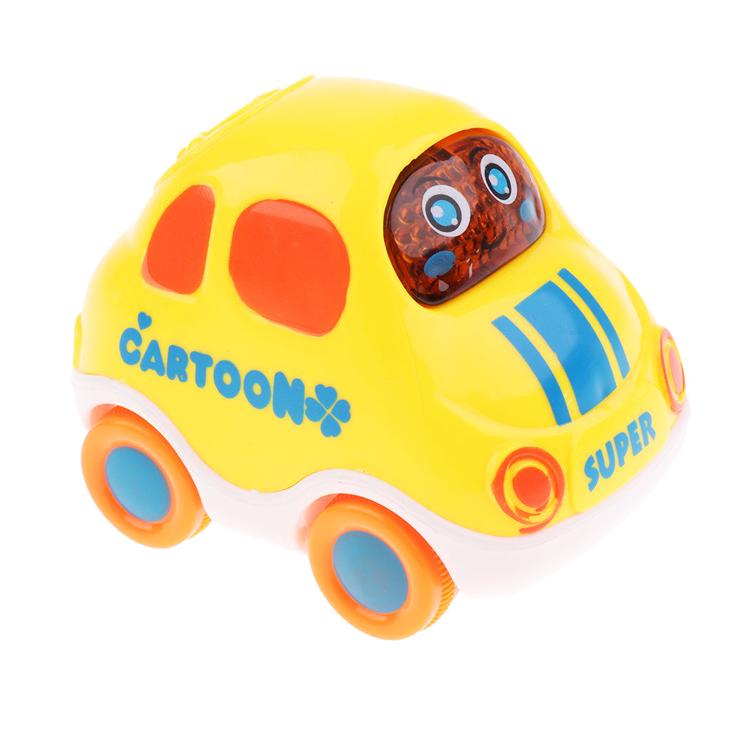 Mini Interactive Toy Pull Back Car for Kids Children Baby Boys Taxi