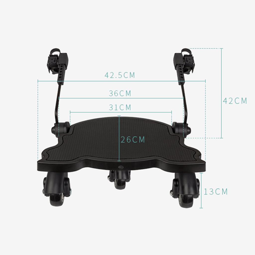 Baby Stroller Pedal Baby Stands Small Stroller Board Universal