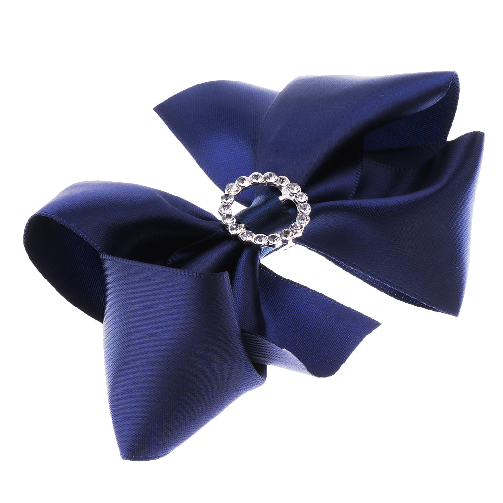 Kids Baby Bow Hairpins Hair Clip Kids Barrette Hair Accessories Navy