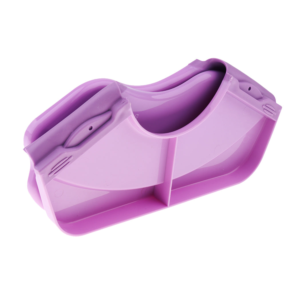 Folding Travel Potty Seat for Baby Portable Training Toilet Toddler Purple