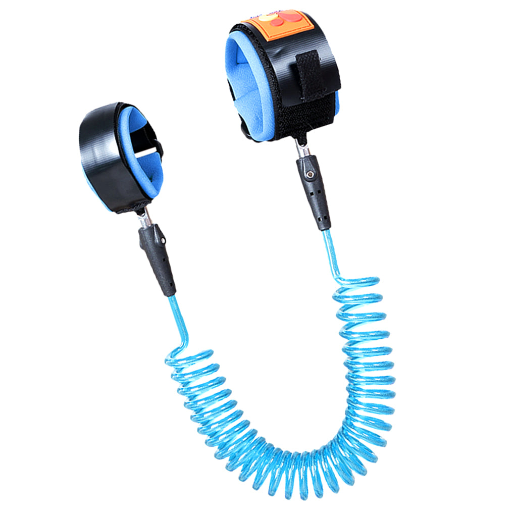 Safety Harness Leash Anti Lost Wrist Traction Rope for Kids 2.5 Meter Blue