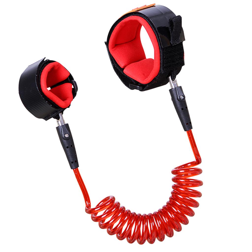 Safety Harness Leash Anti Lost Wrist Traction Rope for Kids 1.5 Meter Red